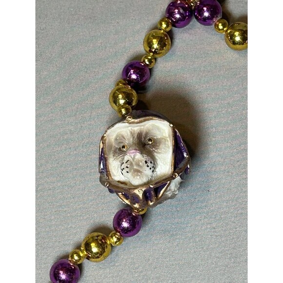 LSU Mardi Gras Beads - Picture 2 of 3